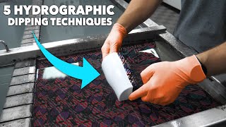 Top 5 Hydrographics Dipping Techniques [upl. by Stichter317]