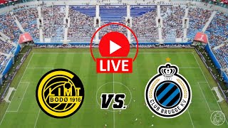 🔴 LIVE Bodo Glimt vs Club Brugge UEFA Europa Conference League Livescore with audio [upl. by Ujawernalo]