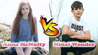 Nidal Wonder VS Anna McNulty Transformation  From Baby To Now Years Old [upl. by Aidas]