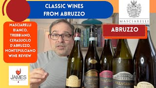 Masciarelli Bianco Trebbiano Cerasuolo dAbruzzo Montepulciano Wine Review abruzzo winereview [upl. by Ecnirp559]