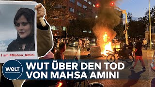 Mahsa Amini  Proteste im Iran Gouverneur bestätigt drei Todesopfer [upl. by Dreher]