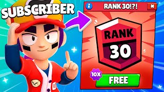 I Got 10 Subscribers Their First Rank 30 Brawler… [upl. by Aimat]