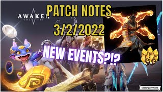 HUGE Buffs Guaranteed Summon Event Patch Notes 322022  Awaken Chaos Era [upl. by Eedebez233]