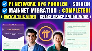 How to Solve Pi Network KYC  How to Complete MAINNET MIGRATION  Pi News Update On OPEN MAINNET [upl. by Oniuqa276]