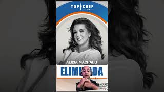 👀 Alicia Machado es Eliminada de Top Chef VIP topchefvip parati aliciamachado [upl. by Ilrahc]