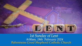 1st Sunday of Lent [upl. by Aisereht]