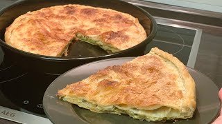 Pite me purri  preshBürek mit Lauch 🇦🇱🇩🇪recetarezept⬇️ nr81 [upl. by Bjork]