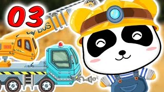 BABY BUS  Auf der Baustelle 3 🚜 Unterwegs mit dem Kran 🚜 Pandido Gaming [upl. by Alan]