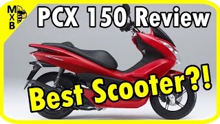 Honda PCX150 Review  Pros amp Cons  BEST 150cc MopedScooter [upl. by Aicerg]