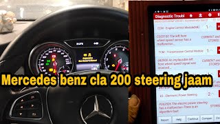 How to Mercedes benz inoperative see owner manual c003100 the left front wheel speed sensor [upl. by Lyndes]