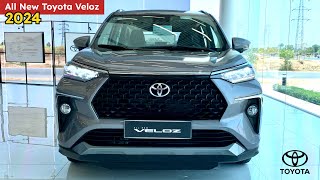 All New Toyota Veloz 2024 15L Turbo Gasoline  7Seats SUV Details Walkaround [upl. by Rocher]