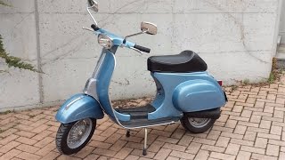 Vespa 50 Special restaurata 130 polini marmitta sito [upl. by Yettie]