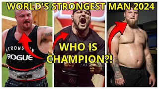 The Worlds Strongest Man 2024 Champion Is Crowned [upl. by Ailemap]