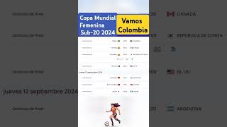 Octavos de Final Copa Mundial Femenina Sub20 2024 [upl. by Abbub205]