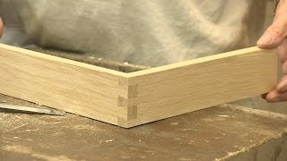 How to make a Dovetail Joint  The Three Joints   Paul Sellers [upl. by Aticnemrac]