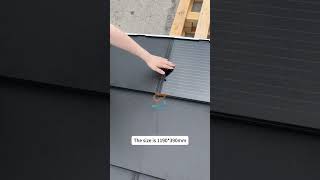 solar roof tiles SOL roof roofingmaterial [upl. by Adiuqram]