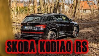 Skoda Kodiaq RS  Review  CarPorn  Eure Fragen [upl. by Dreddy]