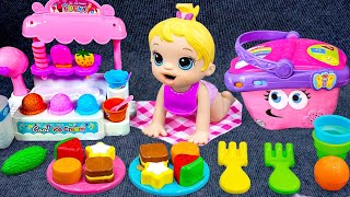 9 Minutes Satisfying with Unboxing amp Review Miniature Baby Alive Snacks Set Kitchen Toys ASMR [upl. by Eelrihs625]