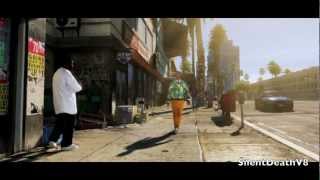 Grand Theft Auto 5 Trailer Michael Hunter LS Mob [upl. by Wardieu]