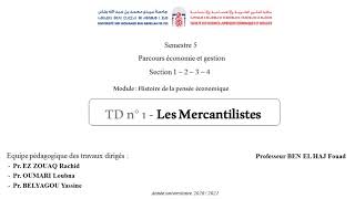 TD 2 Les Mercantilistes [upl. by Artemus]