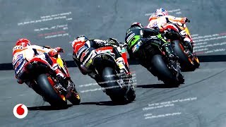 Cámaras imposibles para ver el espectáculo de MotoGP [upl. by Jacobsen76]