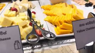 Radisson hotel colombo Sri Lanka marine drive breakfast buffet review [upl. by Iroj]