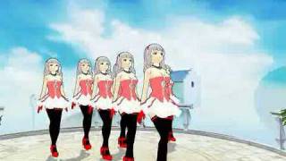 Riverdance  Reel around the sun の さわり部分 MMD [upl. by Keraj]