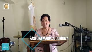 Pastora María ACórdova  ¿Eres o no eres cristiano [upl. by Vasos]