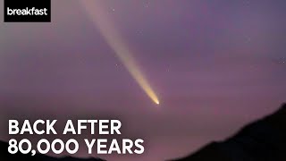 Astronomer explains best time to see amazing comet in NZ skies  TVNZ Breakfast [upl. by Htebazle]