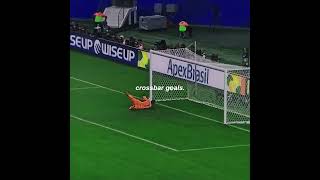 Crossbar goals 🔥⚽ crossbar goals football [upl. by Polly]