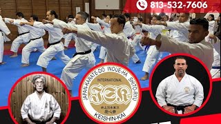 Live日本空手道井上派糸東流慶心会Japan Karatedo Inoueha Shitoryu KeishinkaiBy Shihan Julio Martinez karate [upl. by Atnohsal]