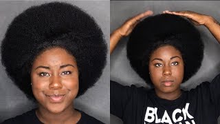 How To Pick Your Hair Into The Perfect Afro [upl. by Haroppiz263]