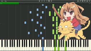 Orange  Toradora ED2 Animenz Sheet Music  MIDI [upl. by Nayllij]