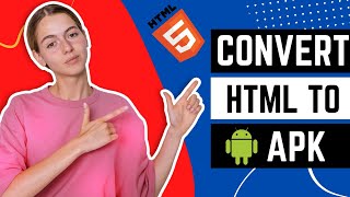 How to Convert HTML to APK  Convert html to apk  Android APK development [upl. by Joel]