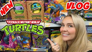 NEW Teenage Mutant Ninja Turtles Mutant Mayhem Collectibles TMNT Vlog [upl. by Sibella]