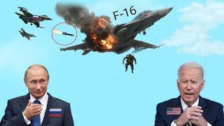 13 Minutes ago 8 US F16s that entered Russian airspace were shot down by 3 Russian SU57 pilots [upl. by Keverian]