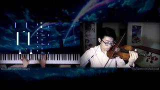 Nandemonaiya Piano amp Violin「Kimi no Na wa」   RADWIMPS [upl. by Noeled888]