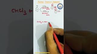 ReimerTiemann reaction Electrophile attack on phenol chemistry  Symmetry Education [upl. by Ainala]