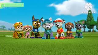 Paw patrol de english de credits de discovery kids [upl. by Ailido]