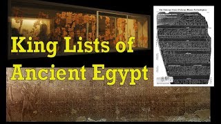 King Lists of Egypt  Brief Intro [upl. by Sato]