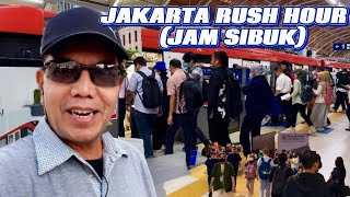 JAKARTA SAAT JAM SIBUK RUSH HOUR [upl. by Styles]