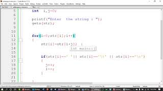 Compiler Design Lab 3  Removing Whitespaces from string  1811511134 [upl. by Emoreg]