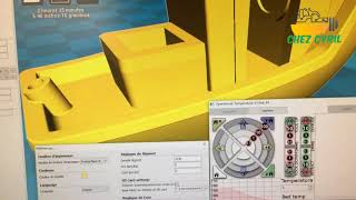 Imprimante 3D AlfaWise U20 vidéo4  trancher et Imprimer avec le logiciel CURA connecté en USB [upl. by Lamrert]