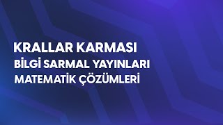 Krallar Karması TYT Denemeleri l Bilgi Sarmal Yayınları Matematik Çözümleri [upl. by Cordy321]