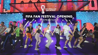 Myriam Fares  FIFA Fan Festival Opening Rehearsals [upl. by Joellen]