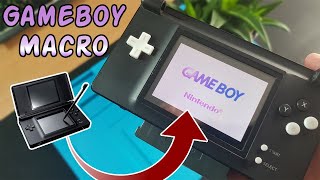 I Made My First Gameboy Macro Using a Nintendo DS Lite [upl. by Engedus]