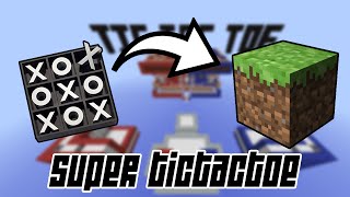 Super TicTacToe By Farenheit  Tris in minecraft chat With artificial intelligence [upl. by Enilrad]