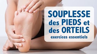 SOUPLESSE des pieds et orteils des exercices essentiels niv 1  débutant [upl. by Llednil917]