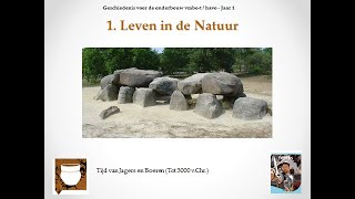 Leven van de Natuur  de jagers verzamelaars en de eerste beschavingen  15000  3000 v Chr [upl. by Marya]