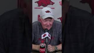 Bobby Petrino doesn’t watch kickers anymore Arkansas Razorbacks WPS [upl. by Nnayar900]